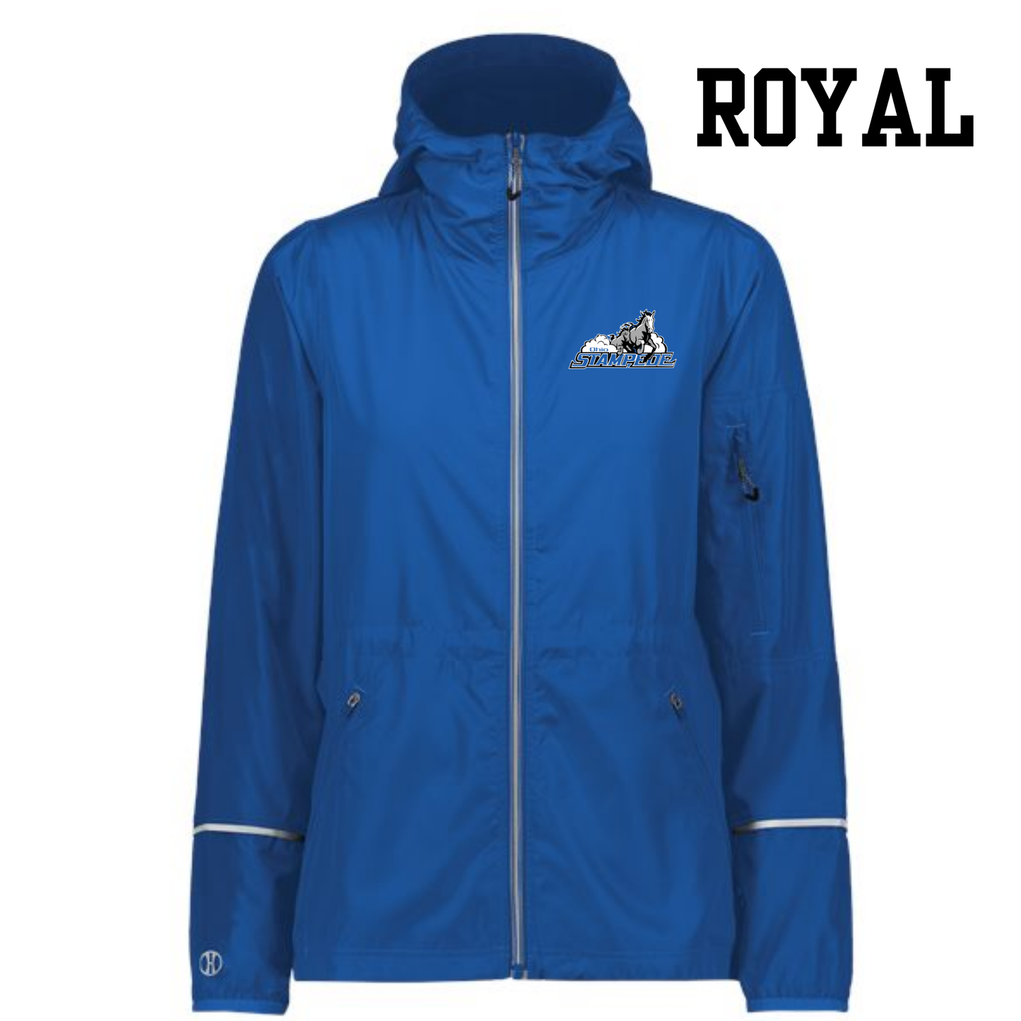 Women's Packable Hooded Jacket Stampede