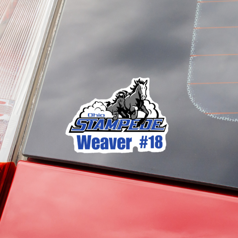 Stampede Waterproof Sticker