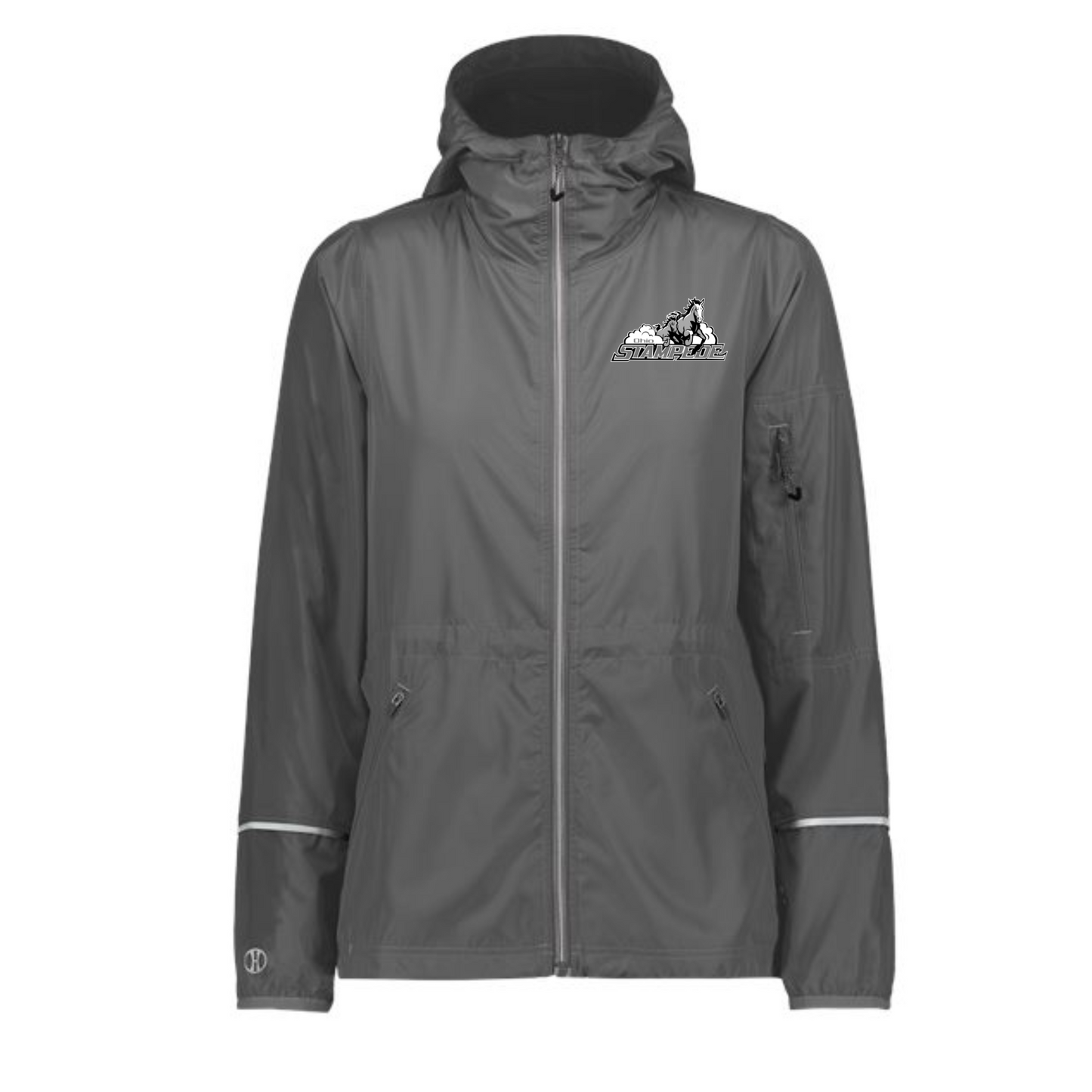 Women's Packable Hooded Jacket Stampede
