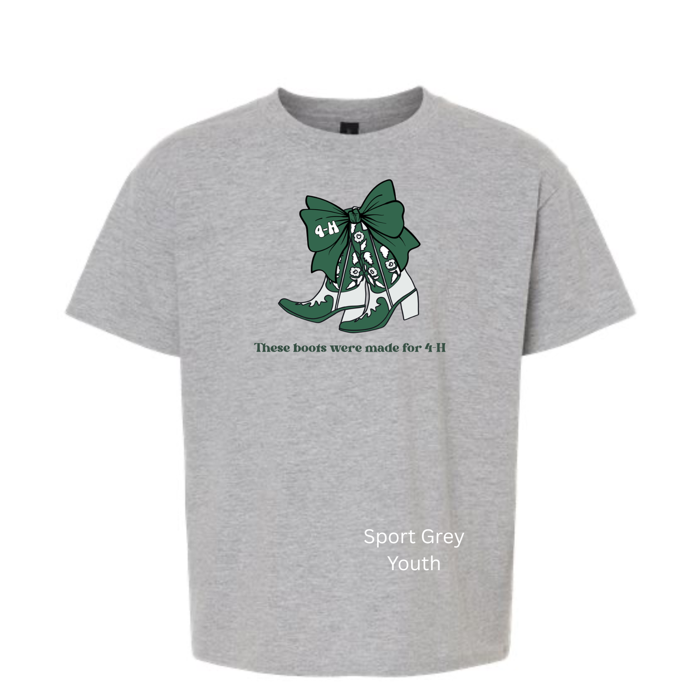4H Boots and Bow Shirt